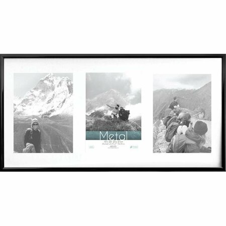 MADE4MANSIONS Metal Frames Black Wall Frame, 10 x 20 in. MA3844912